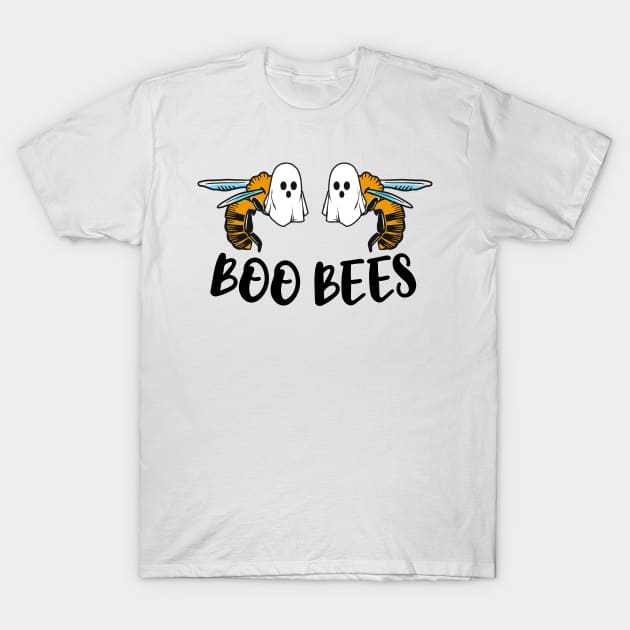 Boo Bees Funny Halloween Matching Couples T-Shirt by BrightGift